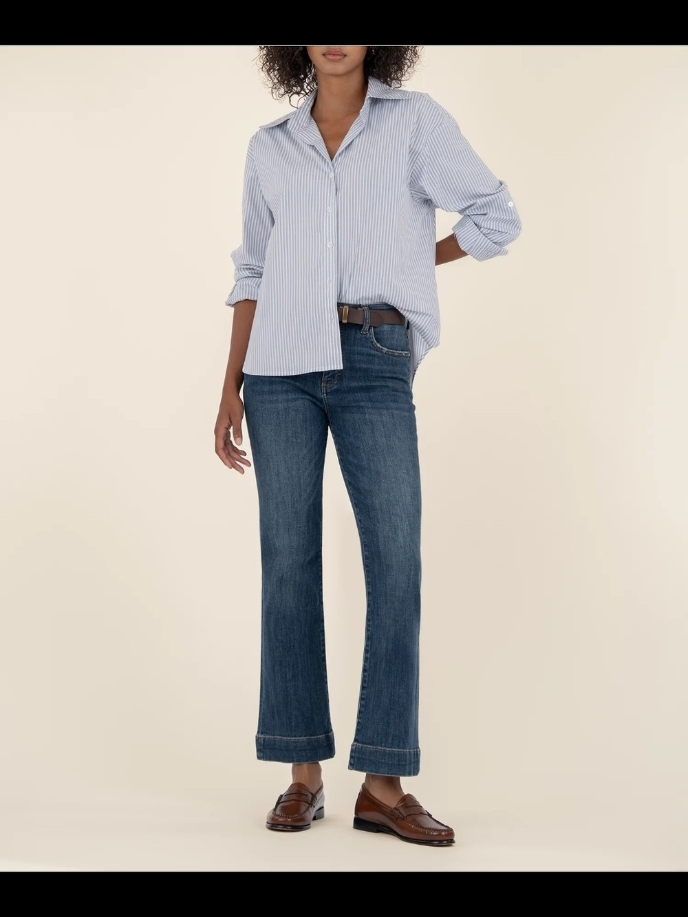Kut from the Kloth Kelsey High Rise Ankle Flare Size 2
